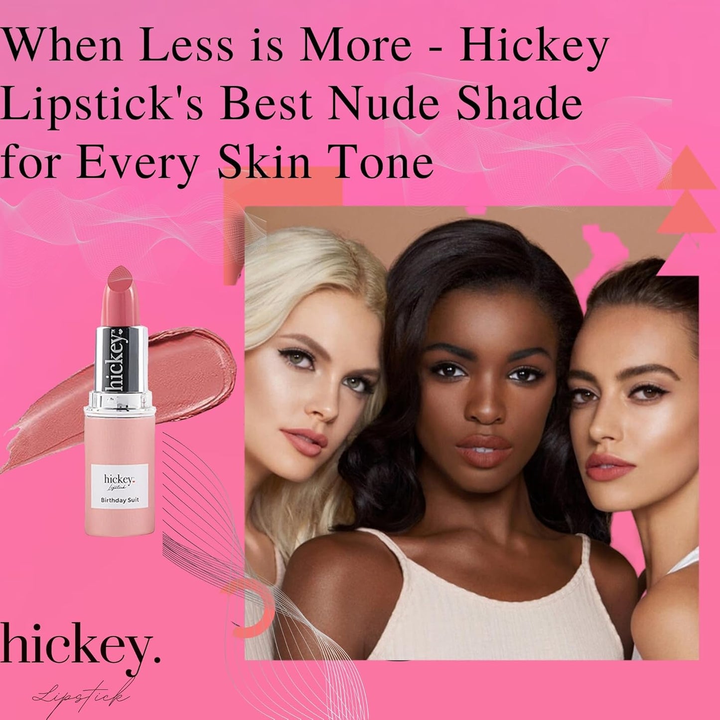 Lipstick for Women Fashion Week Lipstick Collection Refillable Perfect Red Lipstick, Hot Pink, Nude, Light Pink & Coral Organic, Vegan, Gluten-Free Lipstick Long Lasting (Pack of 5)
