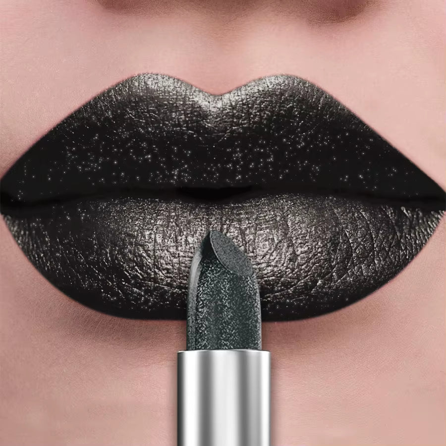 21-Color Bold & Intense Glitter Metallic Lipstick - Long-Lasting Pearlescent Lip Tint for Matte Lip Makeup Gifts