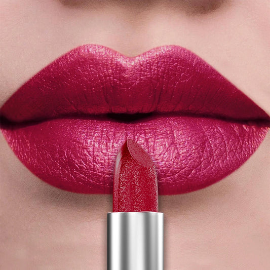 21-Color Bold & Intense Glitter Metallic Lipstick - Long-Lasting Pearlescent Lip Tint for Matte Lip Makeup Gifts