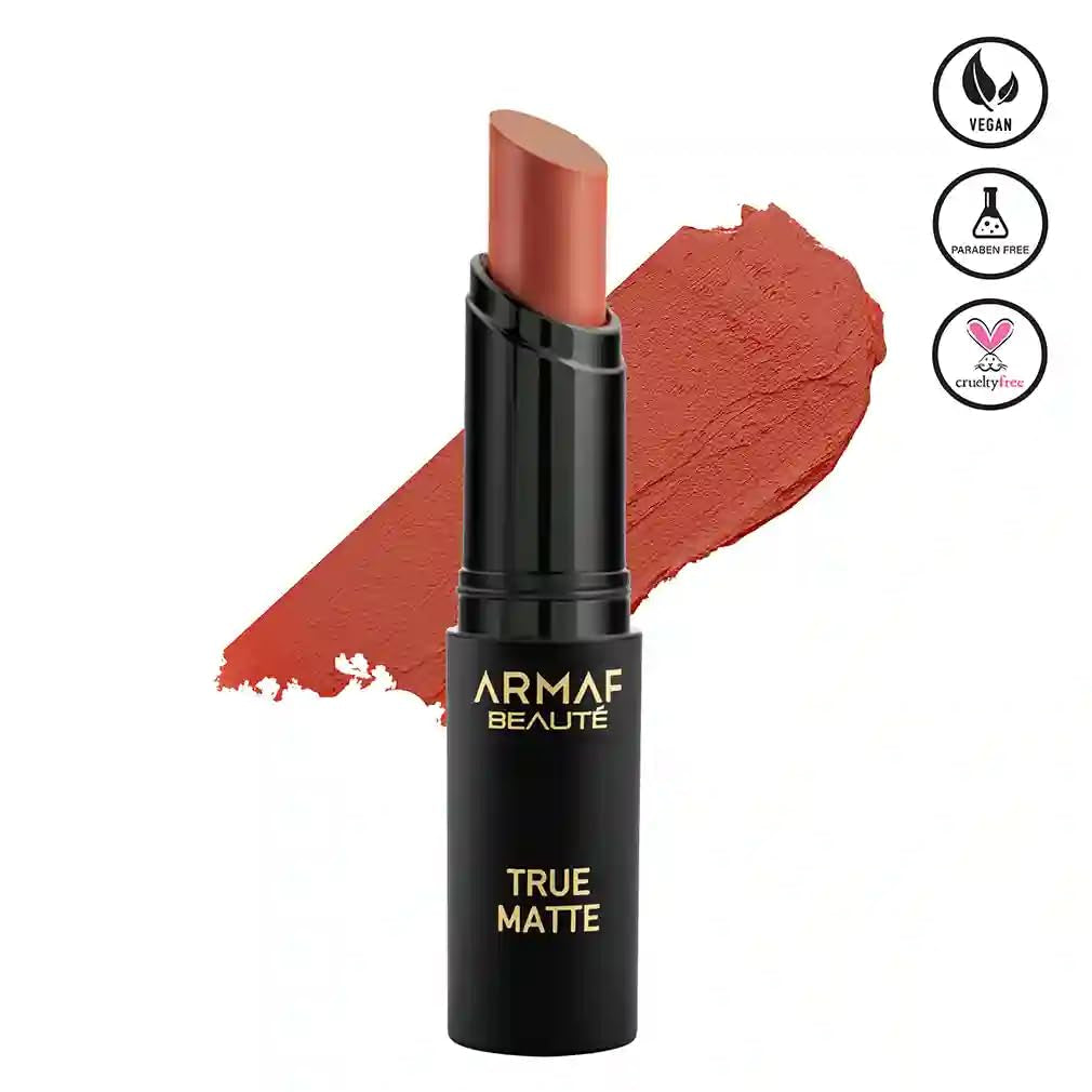 Beaute True Matte Bullet Lipstick - Lipstick for Women, Long Lasting, 4Ml / 0.13 Fl.Oz | Cantik